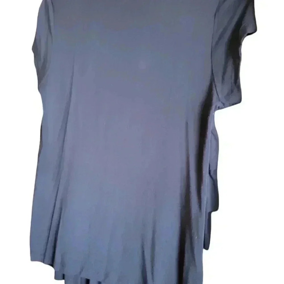 Womans Joe Black Top with Ruffles Pretty  Cap Sleeves medium - Picture 4 of 8